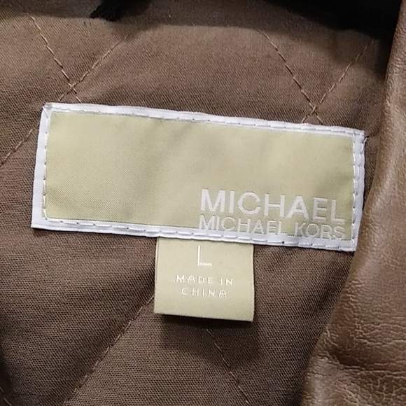 Michael Kors Leather coat - Picture 2 of 2